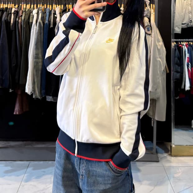 나이키 N98 트랙탑 져지 화이트