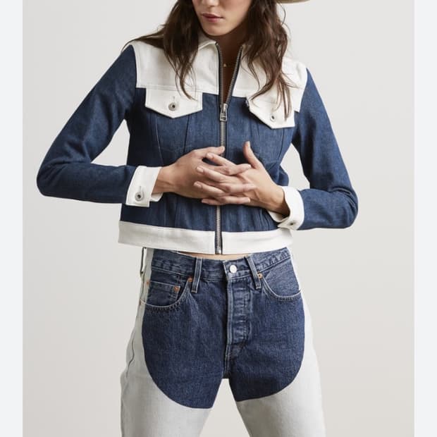 Levi’s 웨스턴 투톤 자켓