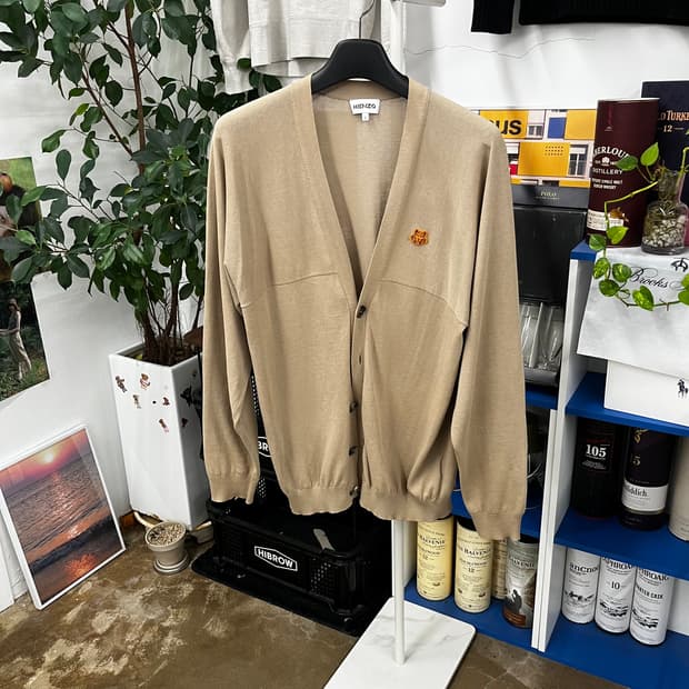 겐조 타이거 가디건 L