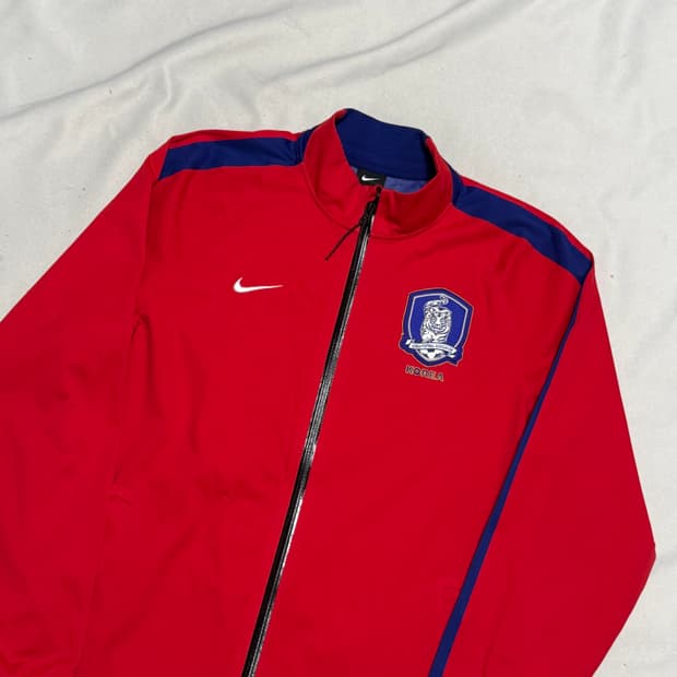 L 나이키 국대 레드 트랙자켓