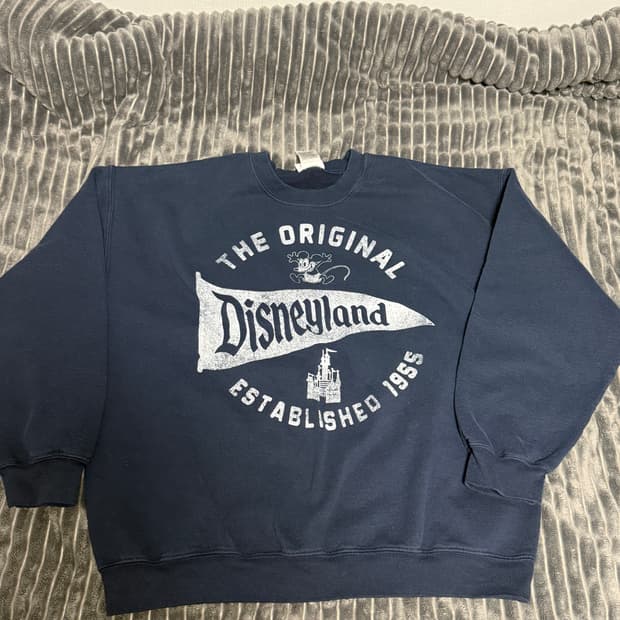 빈티지 디즈니 프린팅 스웻셔츠
