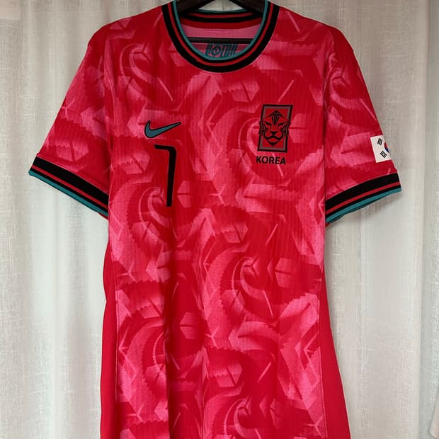 손흥민 축구 국가대표유니폼 선수지급용