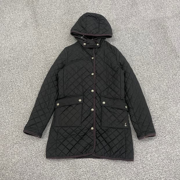 [FS] 티니위니 럭비러그 퀄팅 롱 재킷 1231HS1