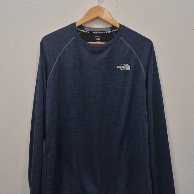노스페이스 기능성 긴팔 티셔츠 네이비 XL