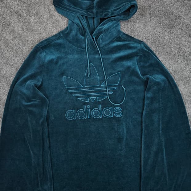 아디다스 오리지널스 벨루어 슬리브 후디 급처