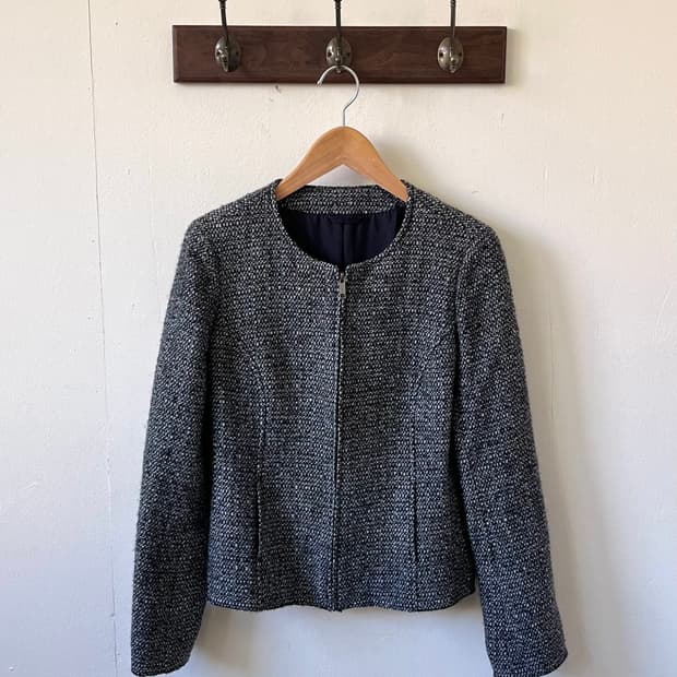 버버리 트위드 자켓