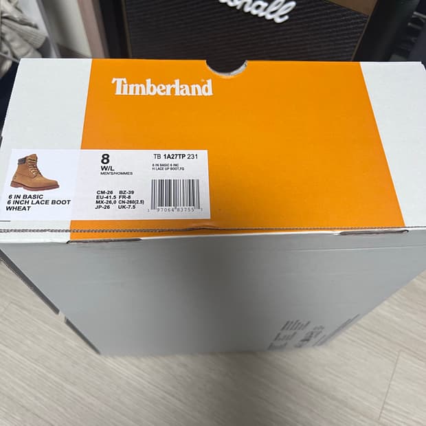 timberland 6inch basic lace boot 260mm