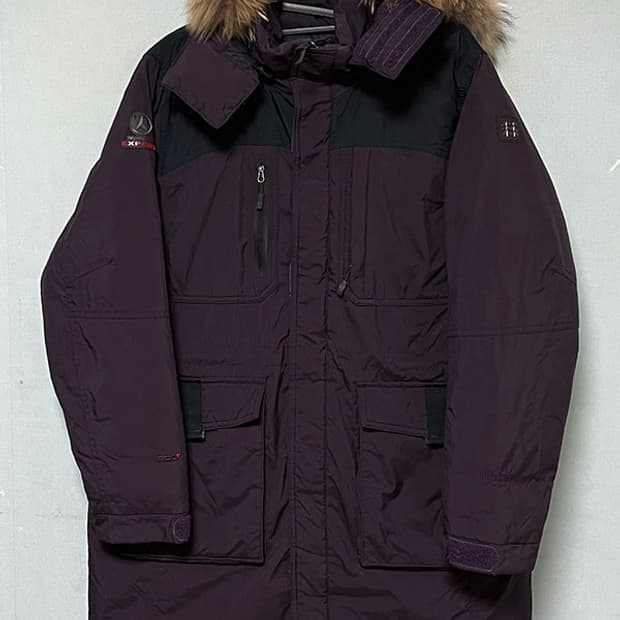 코오롱스포츠 여자패딩 구스 캐주얼 빵빵한 XL 105 88