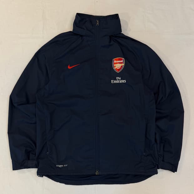 XL) 나이키 11-12 아스날 투웨이 바람막이 네이비