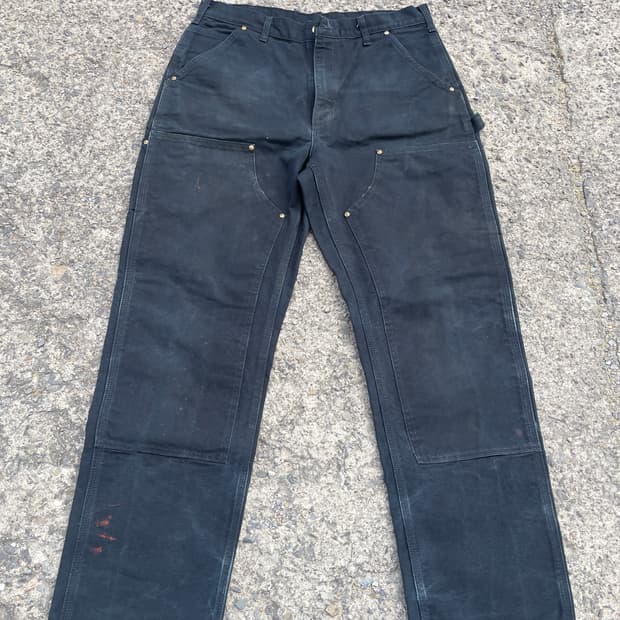 칼하트 더블니 b01 블랙