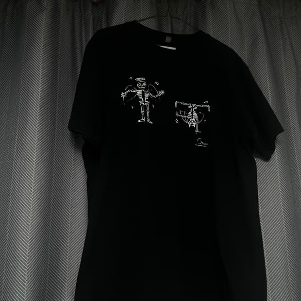 솔로이스트 23aw 오스카 데빌앤엔젤 티셔츠