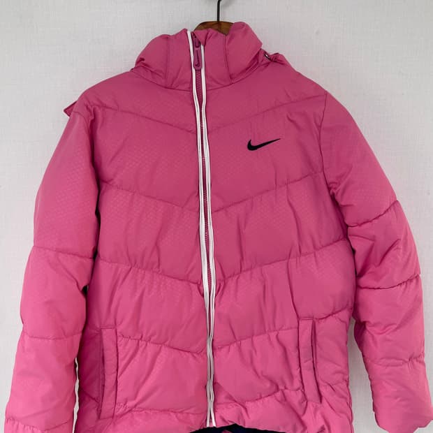 [XL] 나이키 핑크 패딩 점퍼