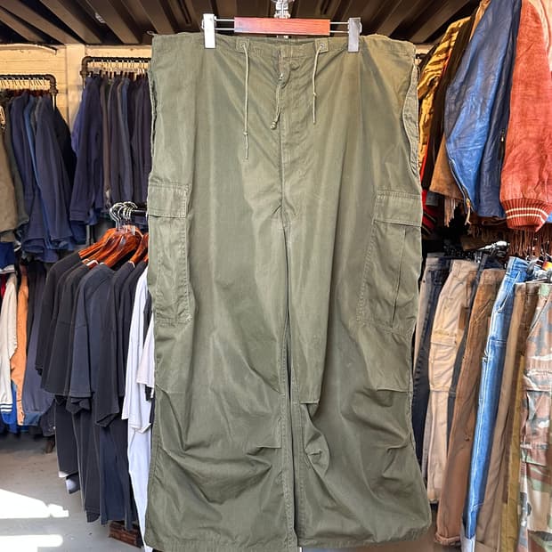 70s Us Army 미군 m51 쉘 팬츠