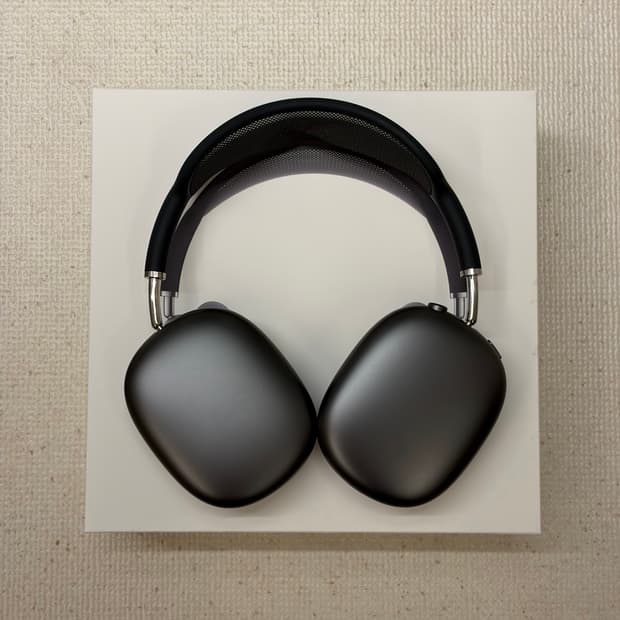 애플 에어팟 맥스 라이트닝 스페이스 그레이