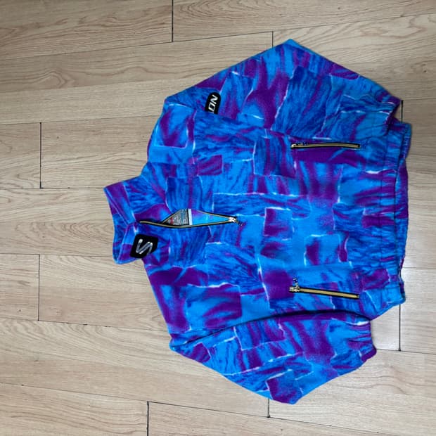 SALOMON (Made in Japan) 반집업후리스