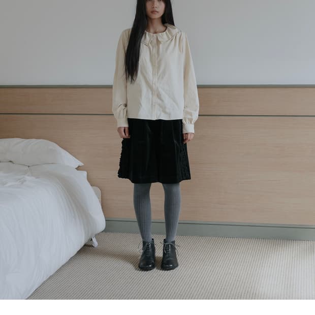생긴스튜디오 블라우스 