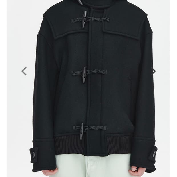 애프터프레이 더플 블루종/하프 코트(L)