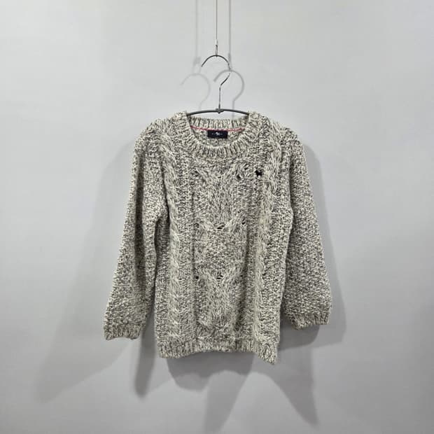 블루독 니트 120