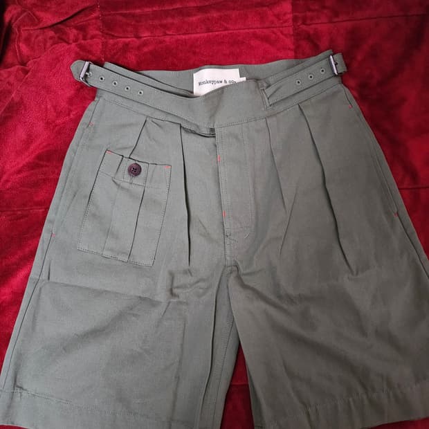 몽키포앤코 Monkey4&Co  코튼 반바지