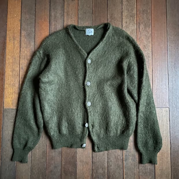 Needles mohair cardigan