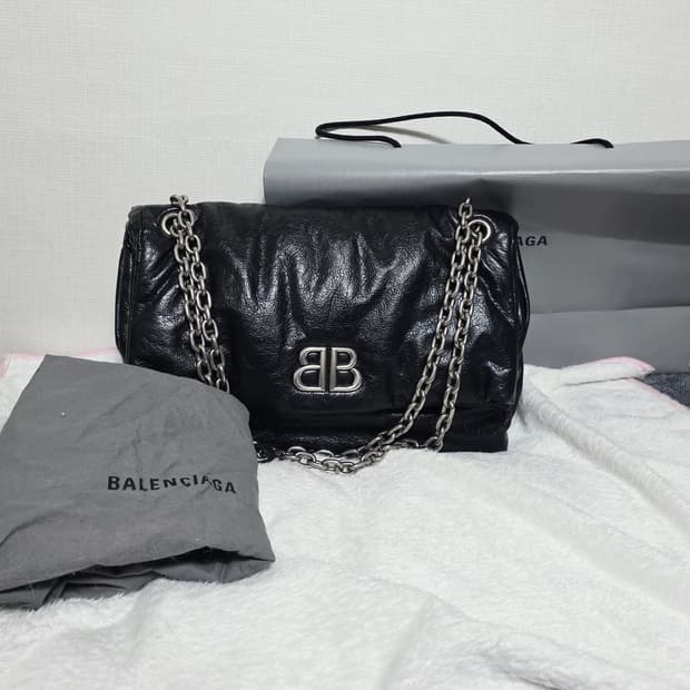 발렌시아가 모나코백 은장 미디움