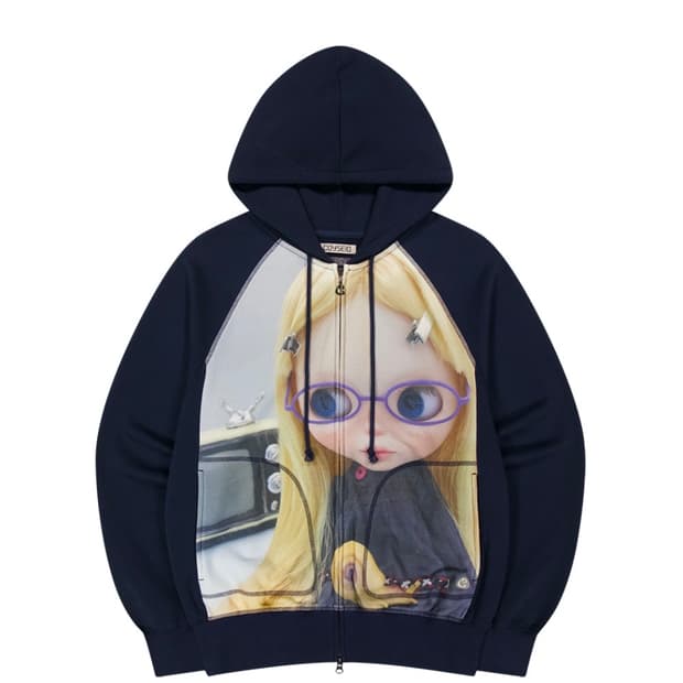 코이세이오  브라이스 돌 후드 집업 후디 네이비 미개봉 판매