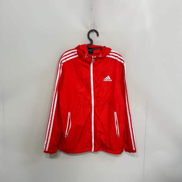 아디다스 3S 바람막이 95 레드