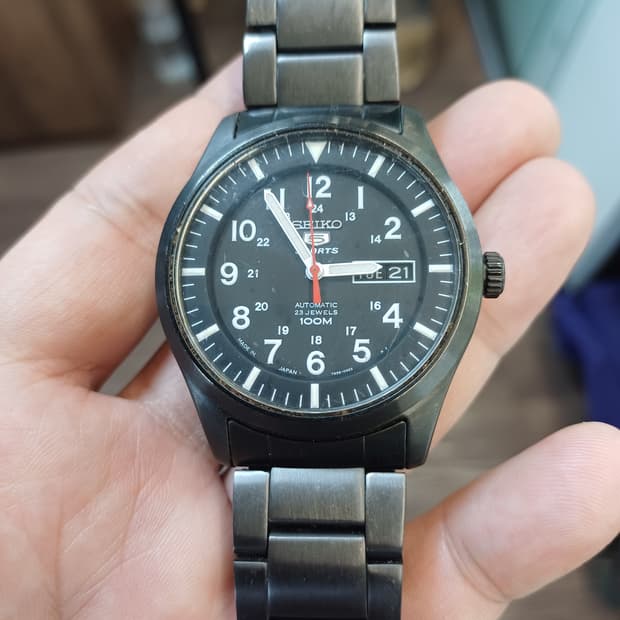 세이코 빈티지 오토매틱 스포츠 시계 메이드인재팬
