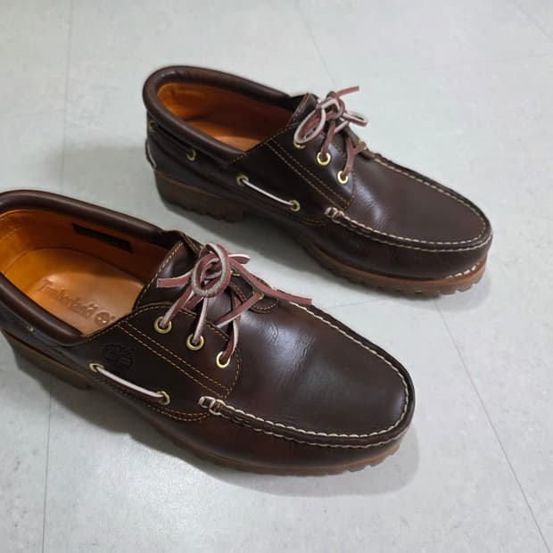 팀버랜드 3아이 보트 슈즈 브라운 290