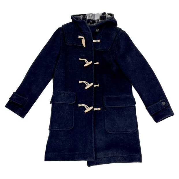 런던트레디션 더플코트 네이비