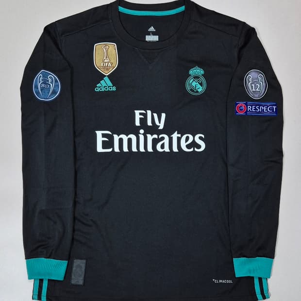 17-18시즌 레알마드리드 어웨이 호날두 긴팔 유니폼 L