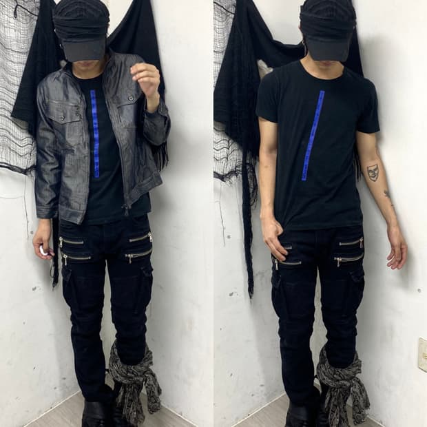 Minimal Mood work Metal Color Jacket