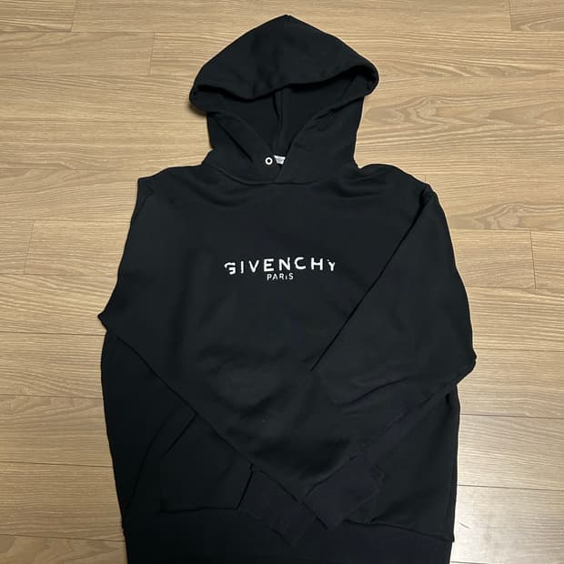 지방시 빈티지로고 후드티s