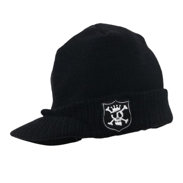 스투시 스컬 크라운 패치 챙 비니