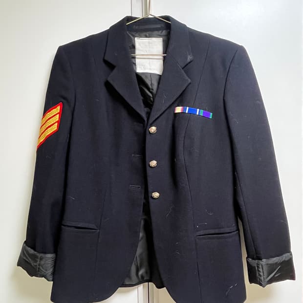 영국 여성 해군 빈티지 자켓