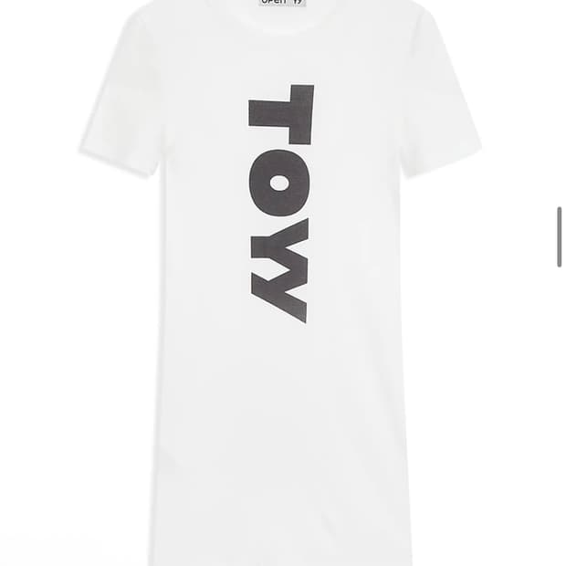 오픈와이와이 slit tee