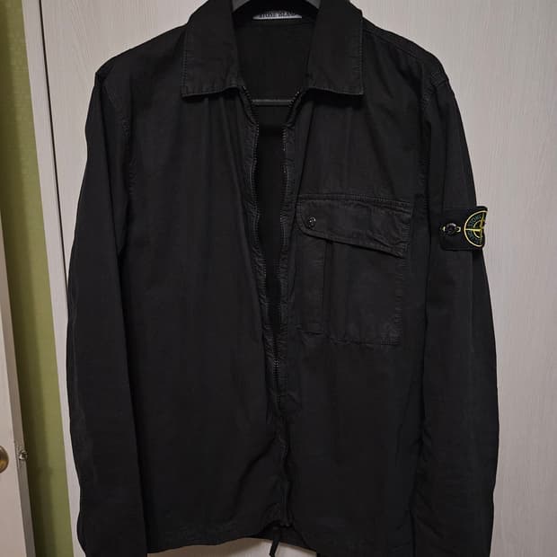 스톤아일랜드 24ss 올드이펙트 오버셔츠 L