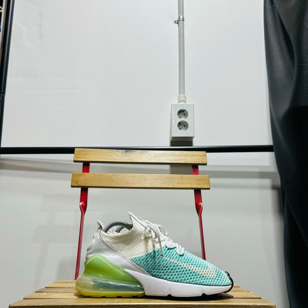 235) 나이키 운동화 여성 여자 신발 에어맥스 270 민트 화이트