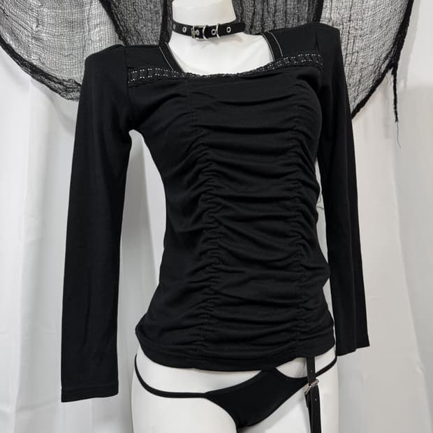 shirring t-shirt