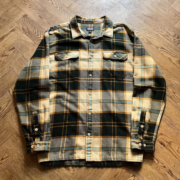 [2XL]파타고니아 타탄체크 플란넬 셔츠