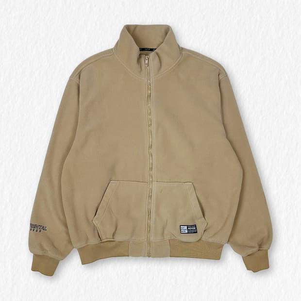 Advisory 베이지 후리스 자켓