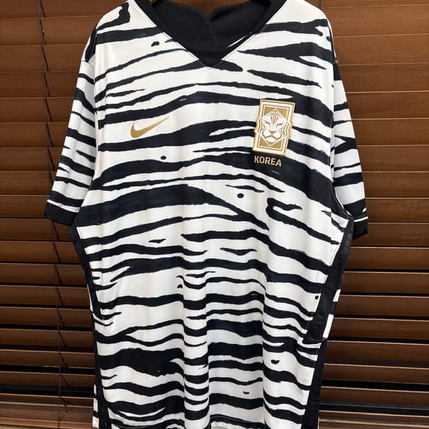 3XL Nike 나이키 1920 대한민국 축구 국대 어웨이 백호 유니폼