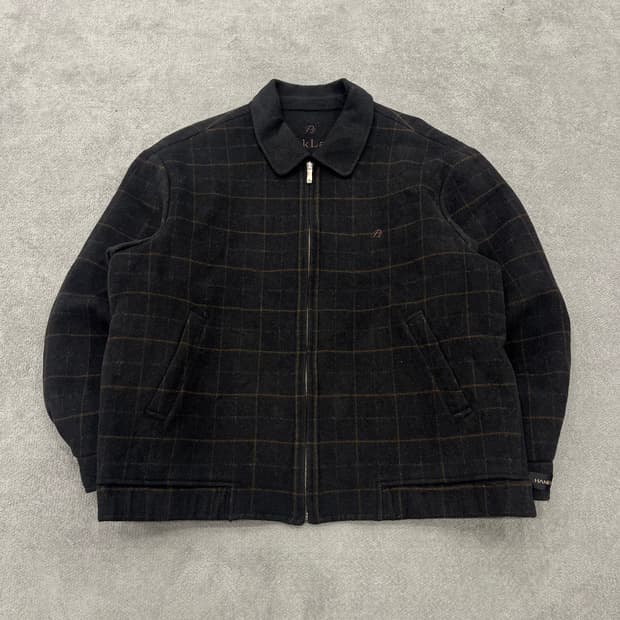 105 파크랜드 울 핸드메이드 블루종