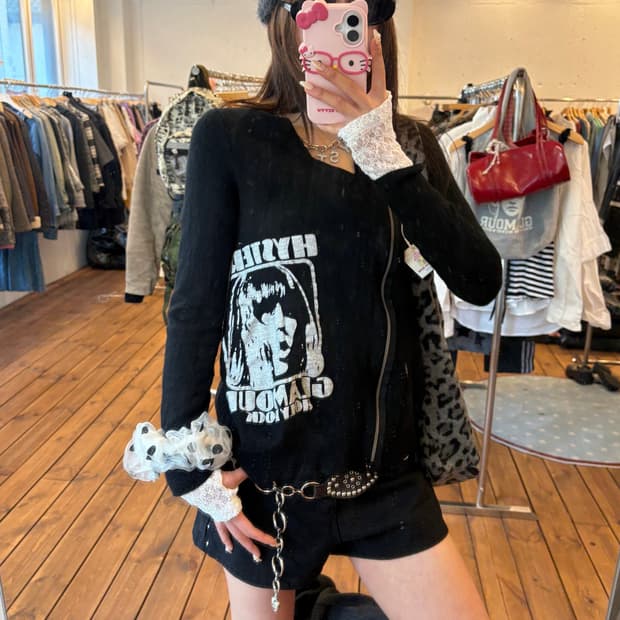 히스테릭글래머 히스걸 면자켓