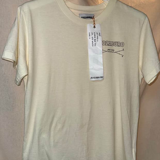 (새상품) KOZABURO 반팔 티셔츠 size 2