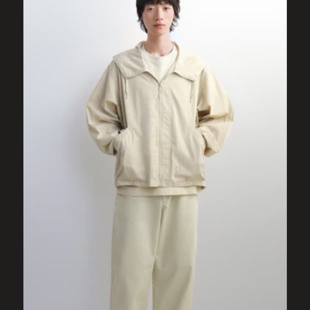 (구매글)유니클로 후드 블루종 M또는L