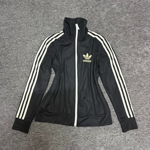 Adidas black zip up 