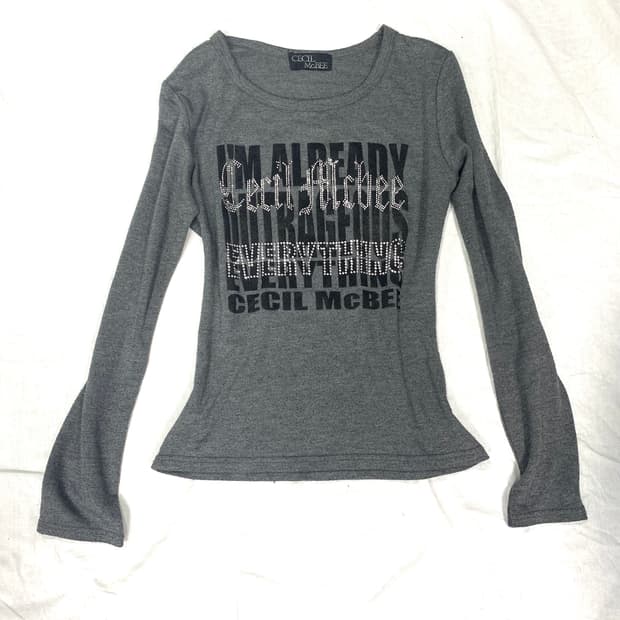 Cecil Mcbee y2k mood long sleeve