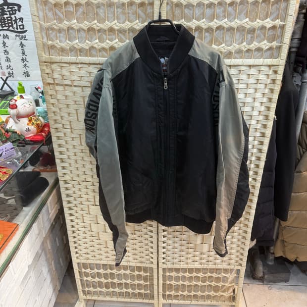100 정품 할리데이비슨 백로고 붐버자켓 팝니다