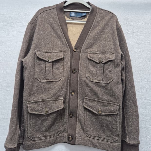 폴로 랄프로렌 포켓 배색라인 가디건 / 95(정품)
